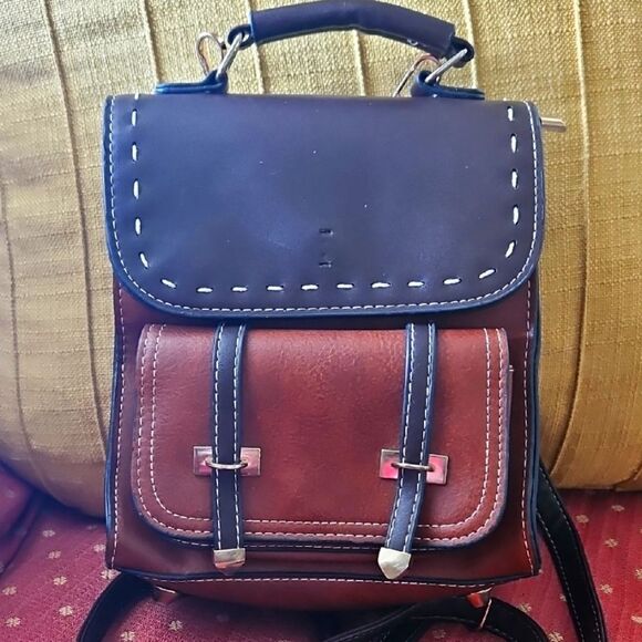 Vintage Mini Bumblebee Backpack/purse - Picture 1 of 10